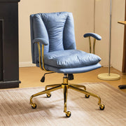 VINGLI Rolling Swivel Chair with Armrests
