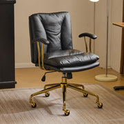 VINGLI Rolling Swivel Chair with Armrests