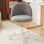 VINGLI AC102 Armless Adjustable Rolling Office Chair with Wheels