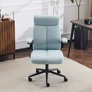VINGLI Rolling Ergonomic Office Desk Chair with Padded Flip-up Arms