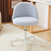 VINGLI AC102 Armless Adjustable Rolling Office Chair with Wheels