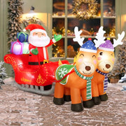VINGLI Inflatable Christmas Outdoor Decorations with Lighted