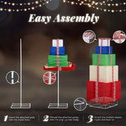 VINGLI Christmas Lighted Gift Boxes Set with Plug