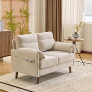 VINGLI Loveseat Modern Couch with Soft Cushion