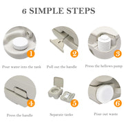VINGLI Portable Camping Toilet