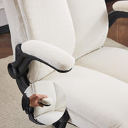 VINGLI Rolling Ergonomic Office Desk Chair with Padded Flip-up Arms