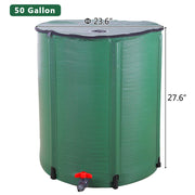 VINGLI Collapsible Rain Barrel Portable Water Storage Tank