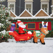 VINGLI Inflatable Christmas Outdoor Decorations with Lighted