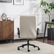 VINGLI Rolling Ergonomic Office Desk Chair with Padded Flip-up Arms
