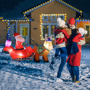 VINGLI Inflatable Christmas Outdoor Decorations with Lighted