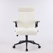 VINGLI Rolling Ergonomic Office Desk Chair with Padded Flip-up Arms