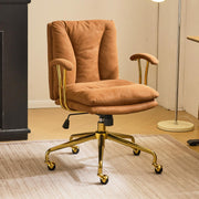 VINGLI Rolling Swivel Chair with Armrests